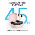 Anker Soundcore R50i NC Earbuds, Strong and Smart Noise Cancelling, Powerful Bass, 45H Playtime, 2-in-1 Case and Phone Stand, IP54, Wireless Earbuds, Bluetooth 5.4 - Pink